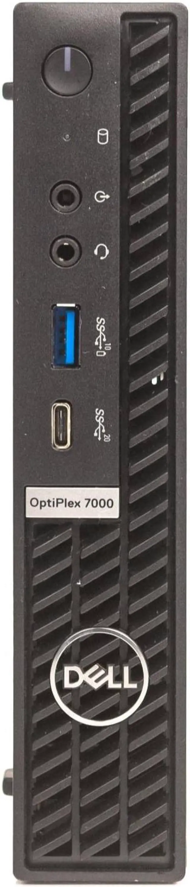 Alt view image 2 of 7 - Dell OptiPlex 7000 Micro Desktop Intel Hex-Core i5-12500T 2.00GHz WiFi 16GB 512GB SSD Win 11 Pro 1 Yr Wty