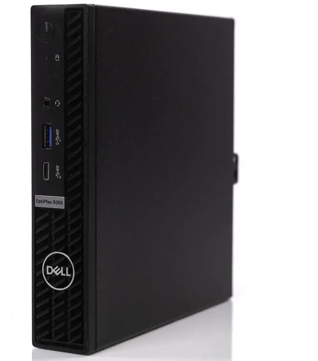 Main image of Dell Optiplex 5000 Micro Desktop Intel 12-Core i7-12700T 140GHz 16GB 512GB M.2 SSD Win 11 Pro 1 Yr Wty