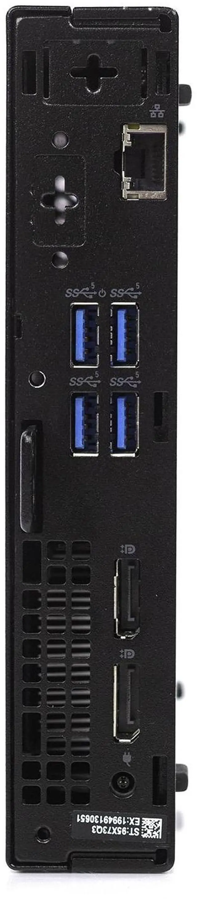 Alt view image 3 of 7 - Dell Optiplex 5000 Micro Desktop Intel 12-Core i7-12700T 140GHz 16GB 512GB M.2 SSD Win 11 Pro 1 Yr Wty