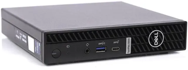 Alt view image 6 of 7 - Dell Optiplex 5000 Micro Desktop Intel 12-Core i7-12700T 140GHz 16GB 512GB M.2 SSD Win 11 Pro 1 Yr Wty