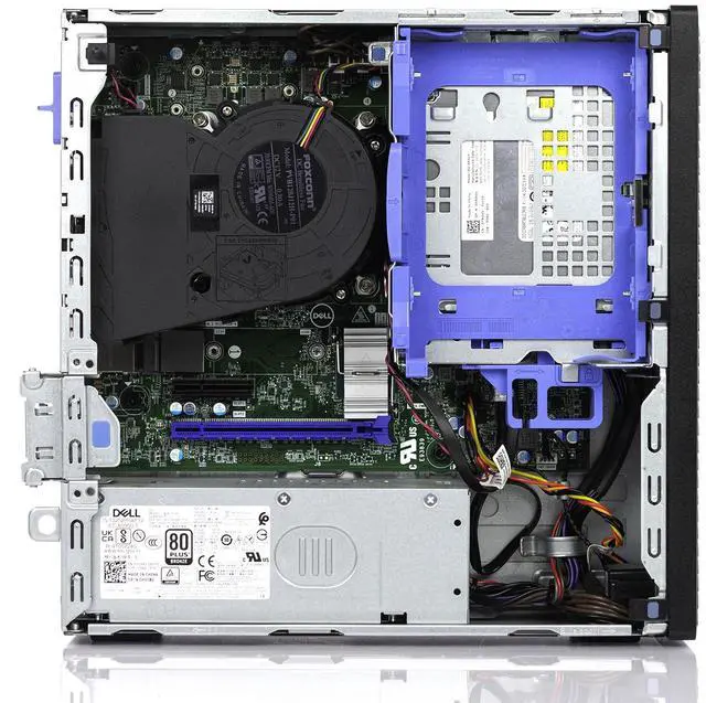Alt view image 3 of 7 - Dell Optiplex 5000 SFF Desktop Intel Hex-Core i5-12400 2.50GHz 16GB 512GB SSD Win 11 Pro 1 Yr Wty