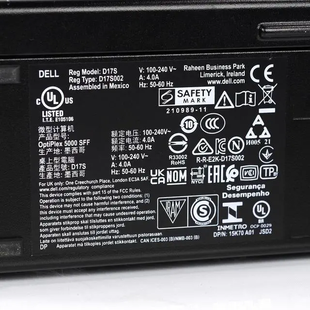 Alt view image 6 of 7 - Dell Optiplex 5000 SFF Desktop Intel Hex-Core i5-12400 2.50GHz 16GB 512GB SSD Win 11 Pro 1 Yr Wty