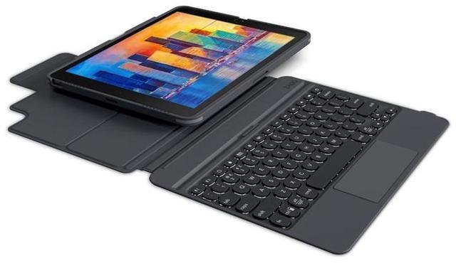 Alt view image 6 of 7 - ZAGG Charcoal Somnus iPad 10.9/11 Pro Keyboard, Charcoal 103407562