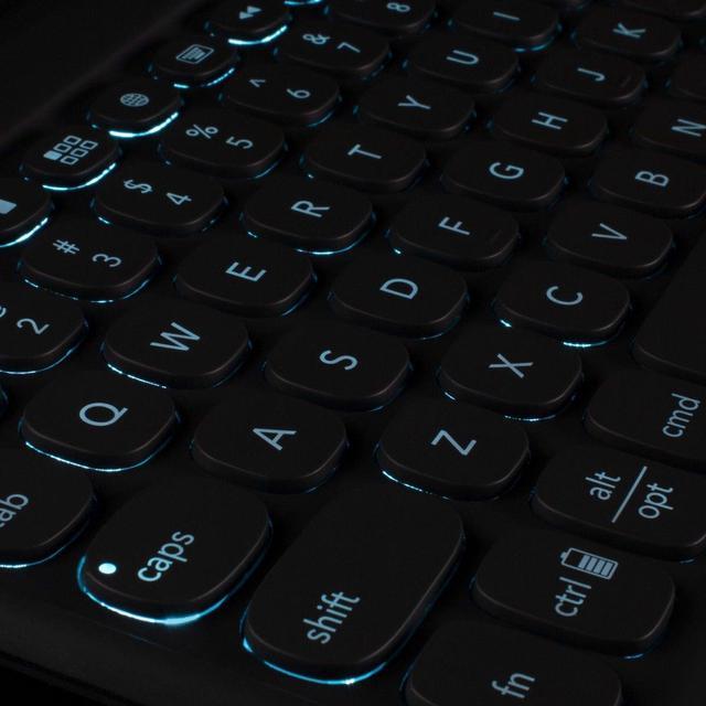 Alt view image 2 of 7 - ZAGG Charcoal Somnus iPad 10.9/11 Pro Keyboard, Charcoal 103407562