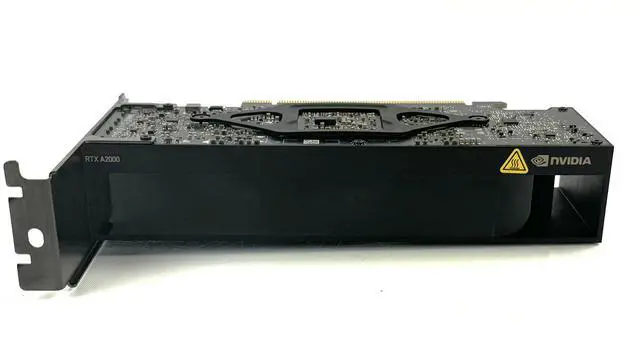 Alt view image 6 of 6 - HP NVIDIA Quadro RTX A2000 12GB GDDR6 4x miniDP Full Height Video Graphics Card N02455-001 / N02797-001