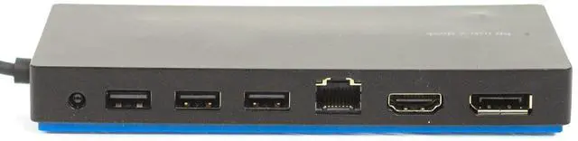 Alt view image 4 of 6 - HP Elite USB-C TPA-B01 Docking Station USB 3.0 HDMI DP 841575-001 / 844549-001 / Y0K80AA#ABA - w/ 65w Adapter
