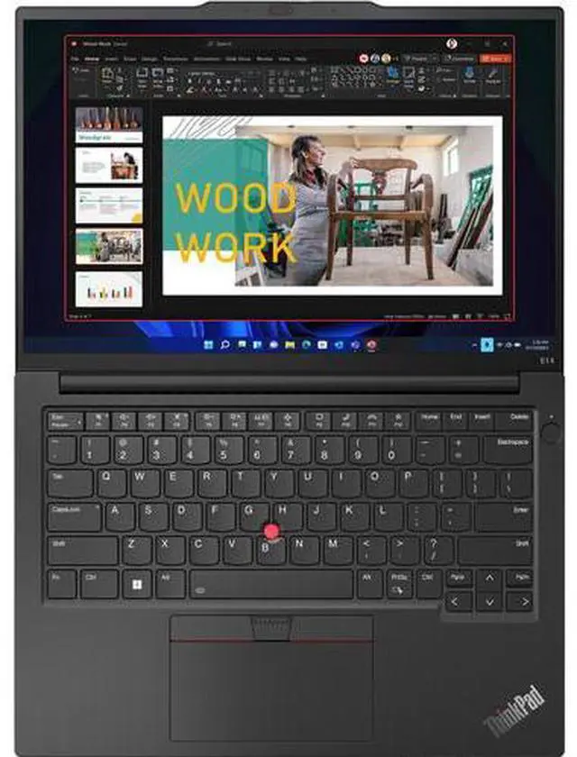 Alt view image 5 of 7 - Lenovo 14" ThinkPad E14 Gen 5 14" Laptop Intel 10-Core i5-1335U 1.30GHz 16GB 256GB M.2 SSD Windows 11 Pro