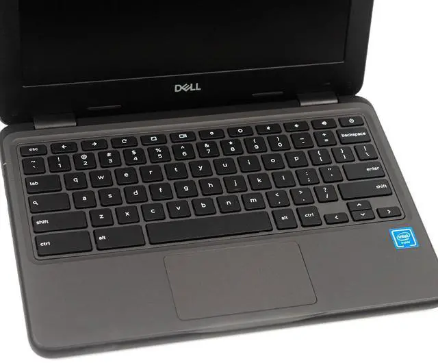 Alt view image 4 of 7 - Dell Chromebook 3100 11.6" Intel Celeron N4020 1.10GHz 4GB RAM 32GB eMMC - P29T001 - Grade B