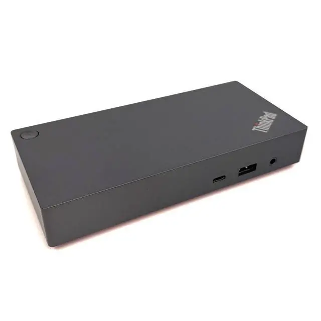 Alt view image 2 of 7 - Lenovo 40B7 ThinkPad Universal USB-C Dock v2 Laptop Docking Station LDA-VK4 5D21K09432 SD21K09429 - w/ 90w AC Adapter