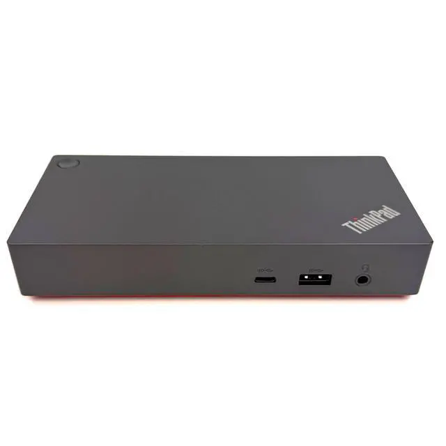 Alt view image 3 of 7 - Lenovo 40B7 ThinkPad Universal USB-C Dock v2 Laptop Docking Station LDA-VK4 5D21K09432 SD21K09429 - w/ 90w AC Adapter