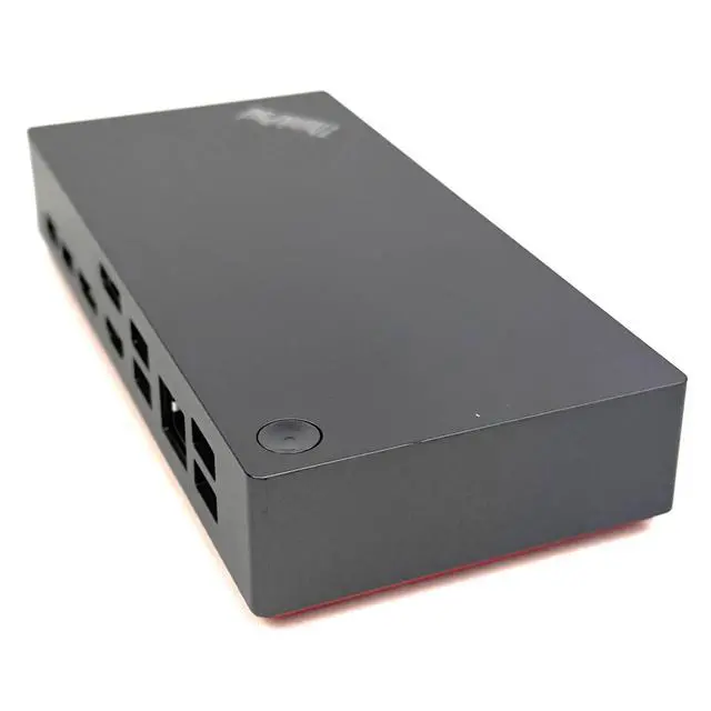 Alt view image 6 of 7 - Lenovo 40B7 ThinkPad Universal USB-C Dock v2 Laptop Docking Station LDA-VK4 5D21K09432 SD21K09429 - w/ 90w AC Adapter