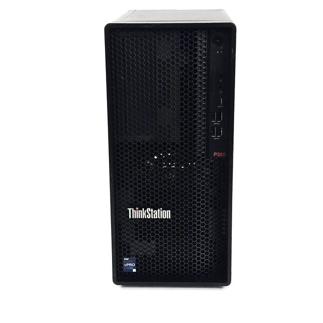 Alt view image 2 of 5 - Lenovo ThinkStation P360 Tower Workstation 10-Core i5-12600K 2.80GHz 16GB 512GB SSD Win 11 Pro
