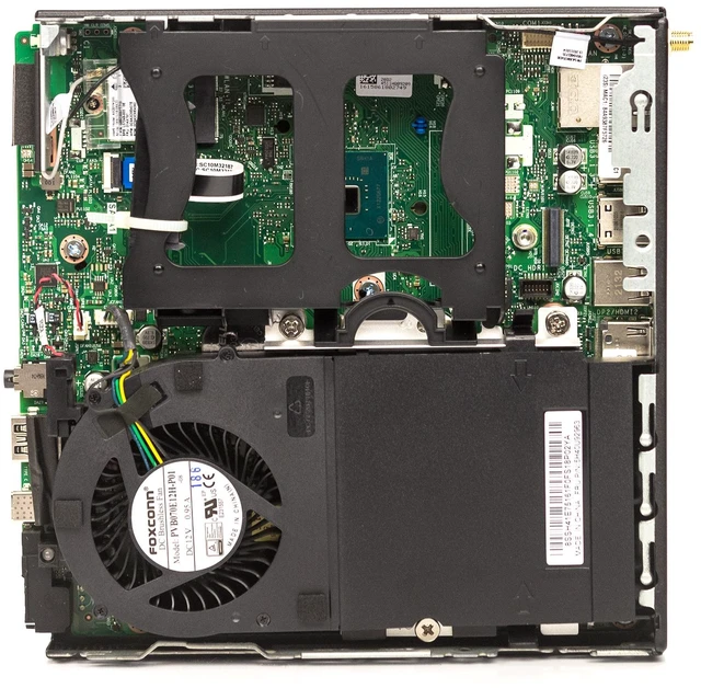 Alt view image 3 of 7 - Lenovo ThinkCentre M80q Gen 1 Tiny Desktop Intel 6-Core i5-10500T 2.30GHz Wi-Fi 16GB 512GB SSD M.2 Windows 11 Pro