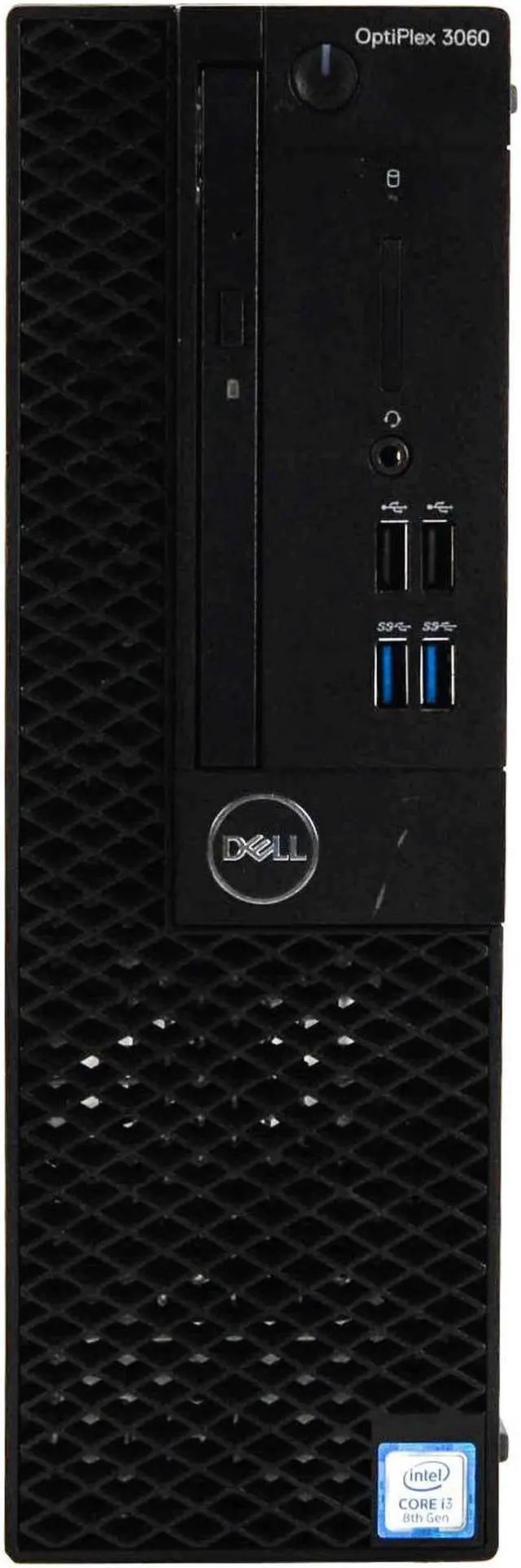 Refurbished: Dell Optiplex 3060 SFF Intel Quad-Core i3-8100
