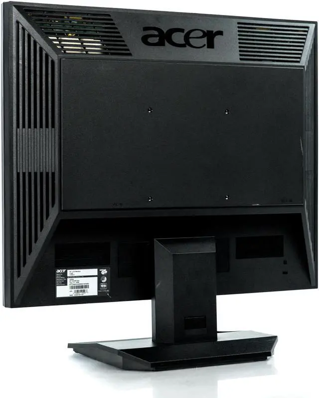 Alt view image 2 of 6 - Acer V193 Black 19" LCD Monitor 5:4 1280 x 1024 VGA Grade A
