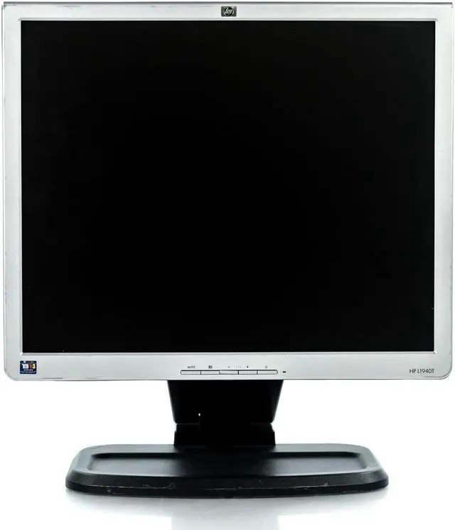 Alt view image 2 of 6 - HP L1940T 19" LCD 5:4 1280 x 1024 Monitor VGA DVI USB Adjustable Stand Grade A