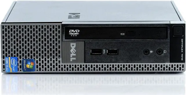 Alt view image 2 of 7 - Dell Optiplex 7010 USFF  i5-3470S 2.90GHz 8GB 500GB Win 10 Pro 1 Yr Wty