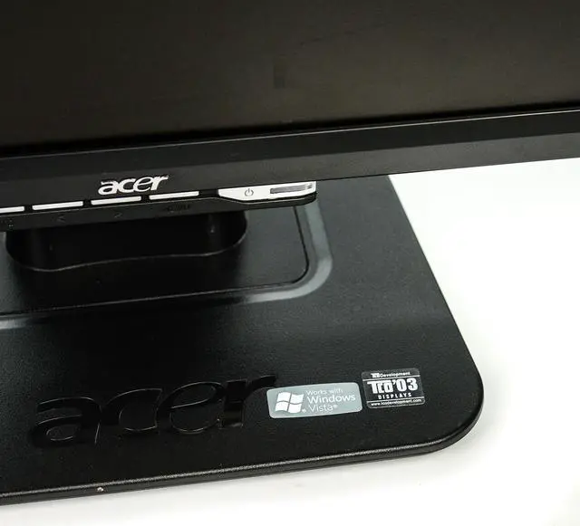 Alt view image 4 of 7 - Acer AL1916W 19" LCD TFT Widescreen 1440x900 16:10 VGA Monitor Grade A