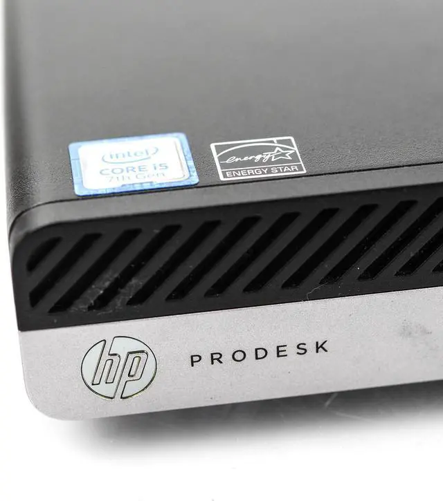 Alt view image 6 of 6 - HP EliteDesk 400 G3 Desktop Mini  i5-7500T 2.70GHz 8GB 256GB SSD Win 10 Pro 1 Yr Wty