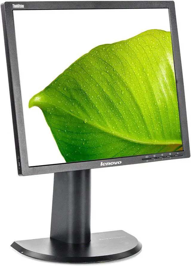 Alt view image 3 of 7 - Lenovo LT1913P 19" 1280 x 1024 5:4 LED Backlit LCD Monitor, 76 Hz, 7 ms, DVI VGA Grade B, 60FBHAR1US