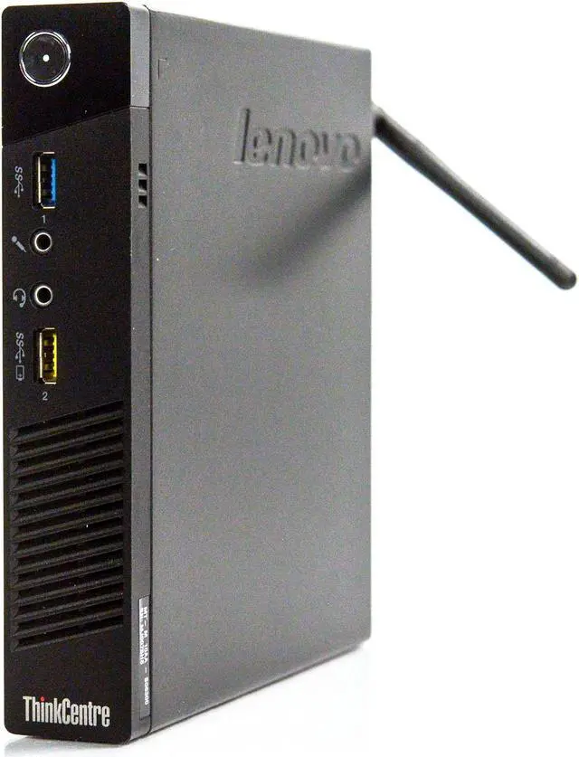Alt view image 3 of 7 - Lenovo ThinkCentre M93p Tiny WiFi i5-4570T 2.90GHz 8GB 256GB SSD Win 10 Pro 1 Yr Wty