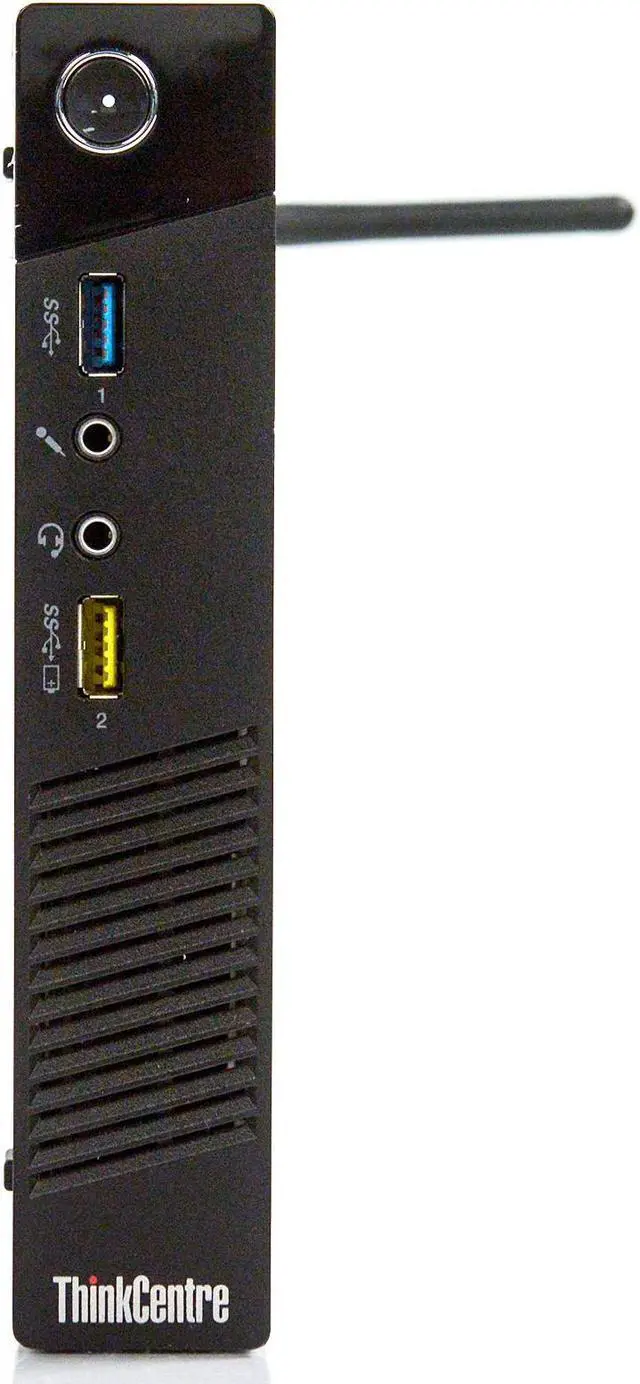 Alt view image 4 of 7 - Lenovo ThinkCentre M93p Tiny WiFi i5-4570T 2.90GHz 8GB 256GB SSD Win 10 Pro 1 Yr Wty