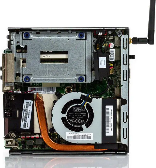 Alt view image 5 of 7 - Lenovo ThinkCentre M93p Tiny WiFi i5-4570T 2.90GHz 8GB 256GB SSD Win 10 Pro 1 Yr Wty