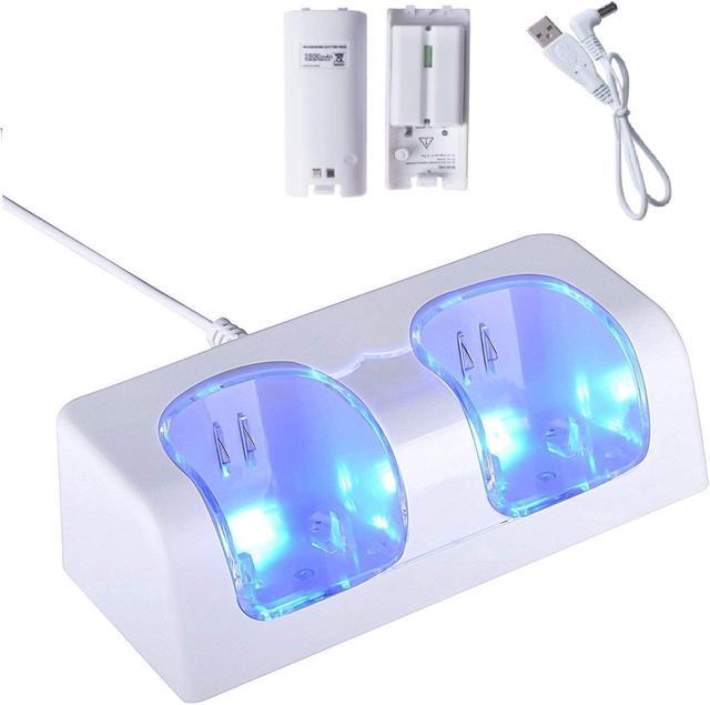 Wii Dual Charging Station w/ 2 Rechargeable Batteries & LED lights for Wii  Remote Control - Other - Nintendo Wii U - Nintendo