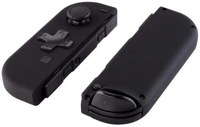 Alt view image 3 of 7 - Soft Touch Black Joycon Handheld Controller Housing (D-Pad Version) with Full Set Buttons, DIY Replacement Shell Case for Nintendo Switch & Switch Oled Joy-Con Console Shell NOT Included @