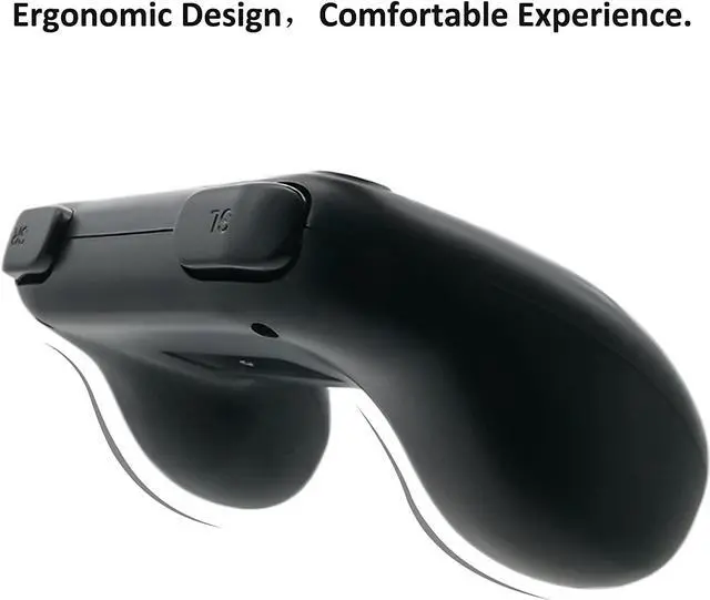 Alt view image 4 of 7 - FYOUNG Hand Grips Compatible with Joycons, Comfrot Grip Handle Kit Compatible with Nintendo Switch/Switch OLED Model Controller (4 Pack) (Black-Blue-Red)