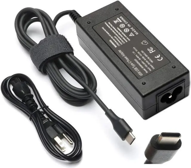 Main image of 45W USB Type C Charger for HP Chromebook 14 14A G5 11 11A G6 X360 14-ca051wm 14-ca061dx 14-ca052wm 11-ae001tu 11-ae051wm Laptop Adapter Spectre x360 G5 Elite x2 Adapter Power Cord