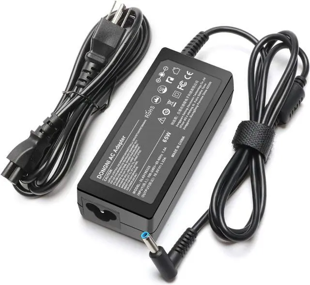 Main image of 65W 19.5V 3.33A Ac Adapter for HP Pavilion x360 11 13 15, Zbook 14u G4 G5 15u 15 G3, 15-f111dx 15-f211wm 15-f233wm 15-f278nr 15-r052nr 15-r132wm Power Supply Blue Tip