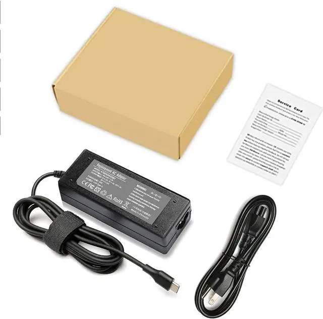 Alt view image 6 of 6 - Shareway 45W Type C USB C Replacement AC Adapter Charger Compatible with HP/Dell/Samsung/Acer/Sony/Toshiba Laptops Smart Phones Type-C Notebook Type-C Tablets Google Pixel