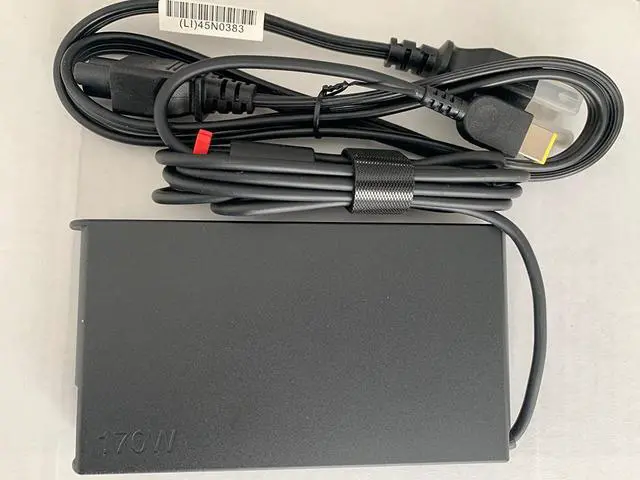 Alt view image 4 of 7 - Original Slim Version 170W AC Adapter for Thinkpad P53 P70 P71 P72 P73 Compatible with P/N: SA10R16886 ADL170SCC3A 02DL140.