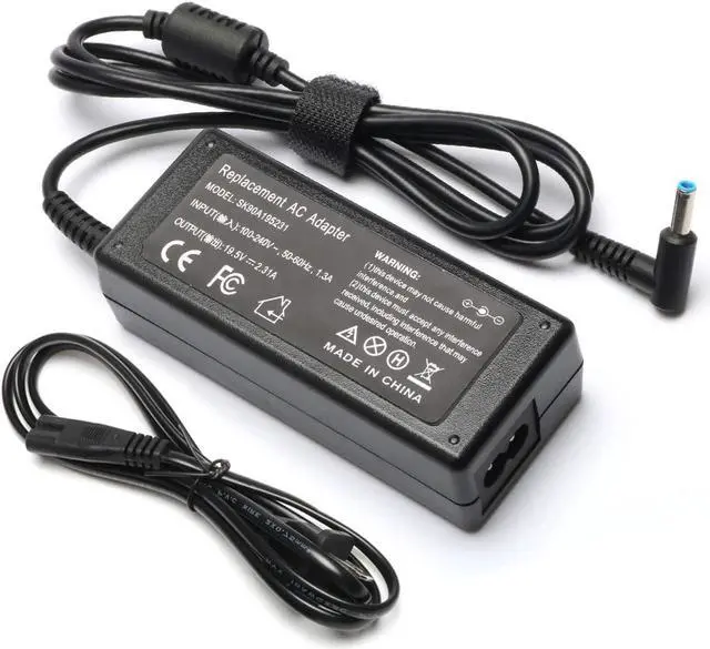 Main image of Ac Adapter Laptop Charger for HP Pavilion X2 x360 14-ax040wm 14-ax020wm 15-f272wm 15-f387wm 15-f233wm 15-f222wm 15-f211wm 15-f337wm 17-g121wm 17-g119dx Notebook Power Supply Cord Plug-45W 19.5V 2.31A