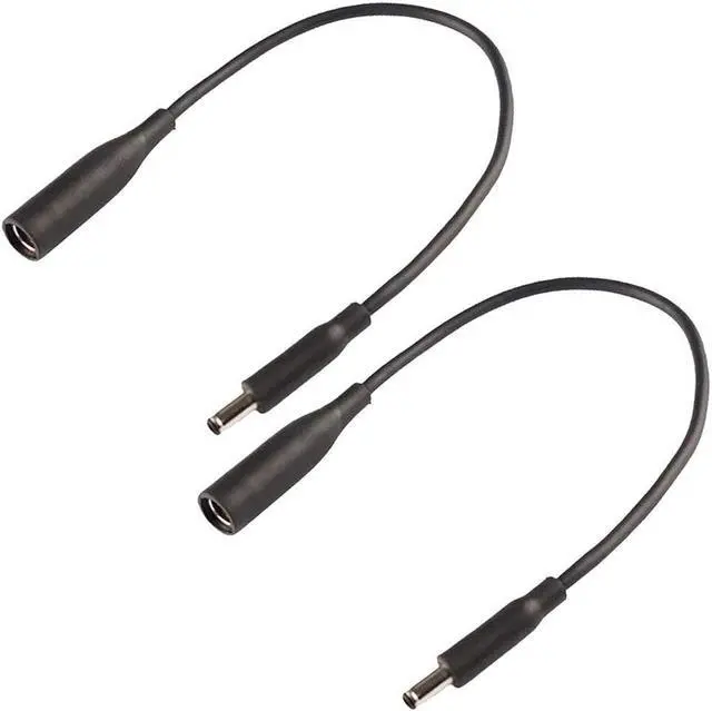 Main image of Dongle Tip Adapter Charger Cable for Dell Power Supply Female Old 7.4mm Big to Male New 4.5mm Fit D5G6M 57J49 331-9319 M3800 XPS 12 13 15 5930 18 1810 1820 Inspiron 11 13 14 15 17 (2PACK-11.8inch)