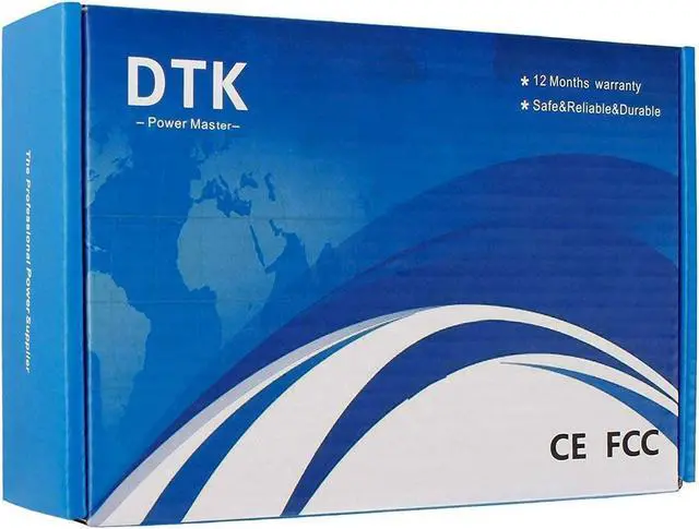 Alt view image 6 of 6 - DTK 130W 19.5V 6.7A AC Adapter Laptop Charger for Dell Latitude Inspiron Precision Studio Vostro 450-19105 CM161 Power Cord Supply JU012 VJCH5 WRHKW MTMPN Connector Size 7.4mm x 5.0 mm