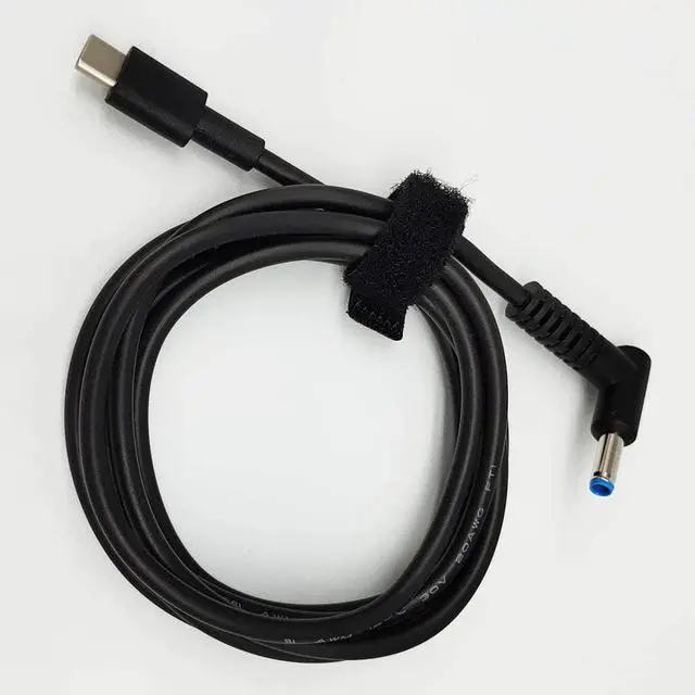 Alt view image 3 of 3 - PD USB C Charge Cable Adapter for Laptop AC Power Supply 19.5V 2.31A 3.33A 45W 65W for HP Pavilion elitebook Stream touchsmart 11 13 14 15 Folio 1040 g1 Spectre ultrabook 13