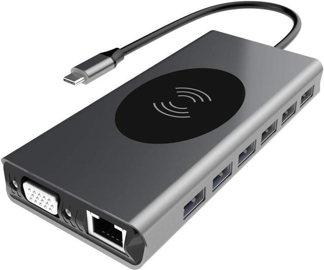USB-C Hub Adapter 3-in-1: 4K HDMI 100W PD USB 3.0