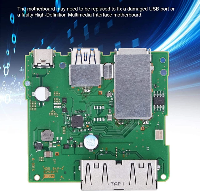 Alt view image 3 of 7 - Docking Station Circuit Board Porfessional HDMI Charging Board Docking Station Mainboard Circuit Board Replacement with Screwdriver