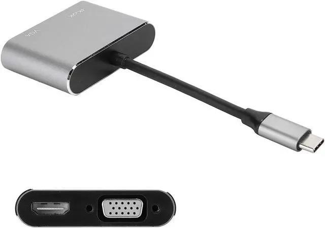 Alt view image 7 of 7 - ZDFHZSFG Display Port Alternate Mode Type\u2011C to HDMI Type\u2011C Adapter High Transmission Efficiency HDMI 4K for Monitor(Grey)