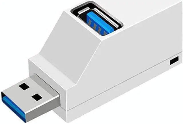 Main image of USB 3.0 Adapter Extender Mini Splitter Box 3 for PC Laptop Mobile Phone High Speed U Disk Reader (Color : White)