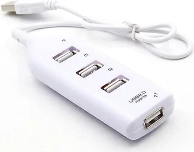 Main image of 2.0 Multi USB 2.0 Hub USB Splitter High Speed 3 USB Card Reader USB Extender for PC Laptop (Color : White) (White)