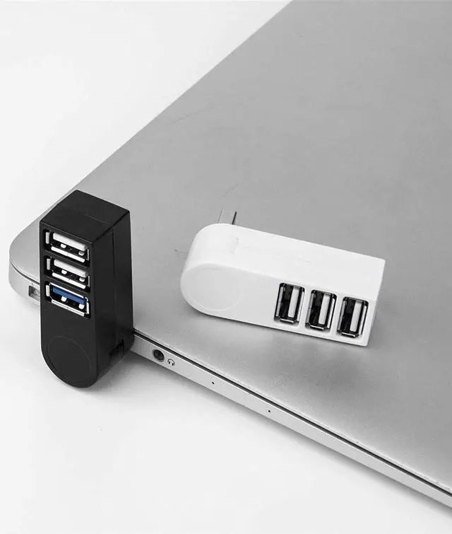 Alt view image 4 of 5 - USB Hub 1pc High Speed USB 2.0/3.0 HUB Multi USB Splitter 4 Port Expander Multiple USB Expander Computer Accessories for Laptop PC (Color : Black) (White)