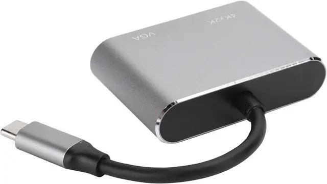 Alt view image 2 of 7 - ZDFHZSFG Display Port Alternate Mode Type\u2011C to HDMI Type\u2011C Adapter High Transmission Efficiency HDMI 4K for Monitor(Grey)