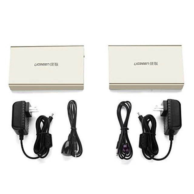 Alt view image 7 of 7 - UGREEN HDMI Extender Over Single Cat5e/6 Ethernet Cable with IR Up To 120m (Extender)