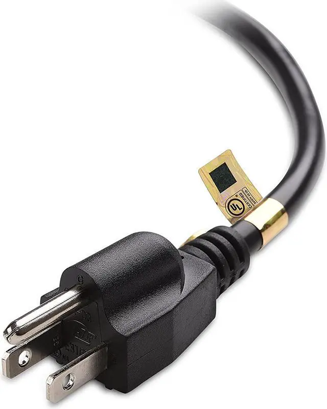 Alt view image 3 of 4 - Cable Matters 16 AWG Heavy Duty 3 Prong AC Power Extension Cord (Power Extension Cable) in 50 Feet (NEMA 5-15P to NEMA 5-15R)
