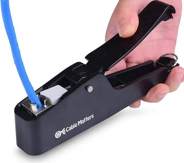 Alt view image 6 of 8 - Cable Matters Easy Crimp Tool for Cable Matters Cat6A / Cat 6A Shielded Metal Keystone JacksParent