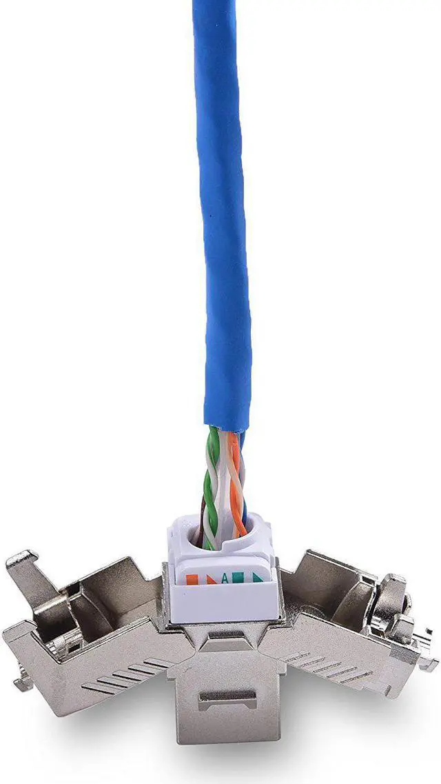 Alt view image 4 of 8 - Cable Matters Easy Crimp Tool for Cable Matters Cat6A / Cat 6A Shielded Metal Keystone JacksParent