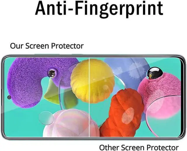 Alt view image 7 of 7 - 3-Pack HD Premium 2.5D Round Edge Tempered Glass Screen Protector for Samsung Galaxy A51 / A51 5G / S20 FE Fan Edition